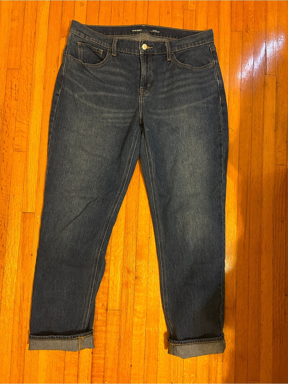 Old Navy Boyfriend Cropped Relaxed Fit Jeans